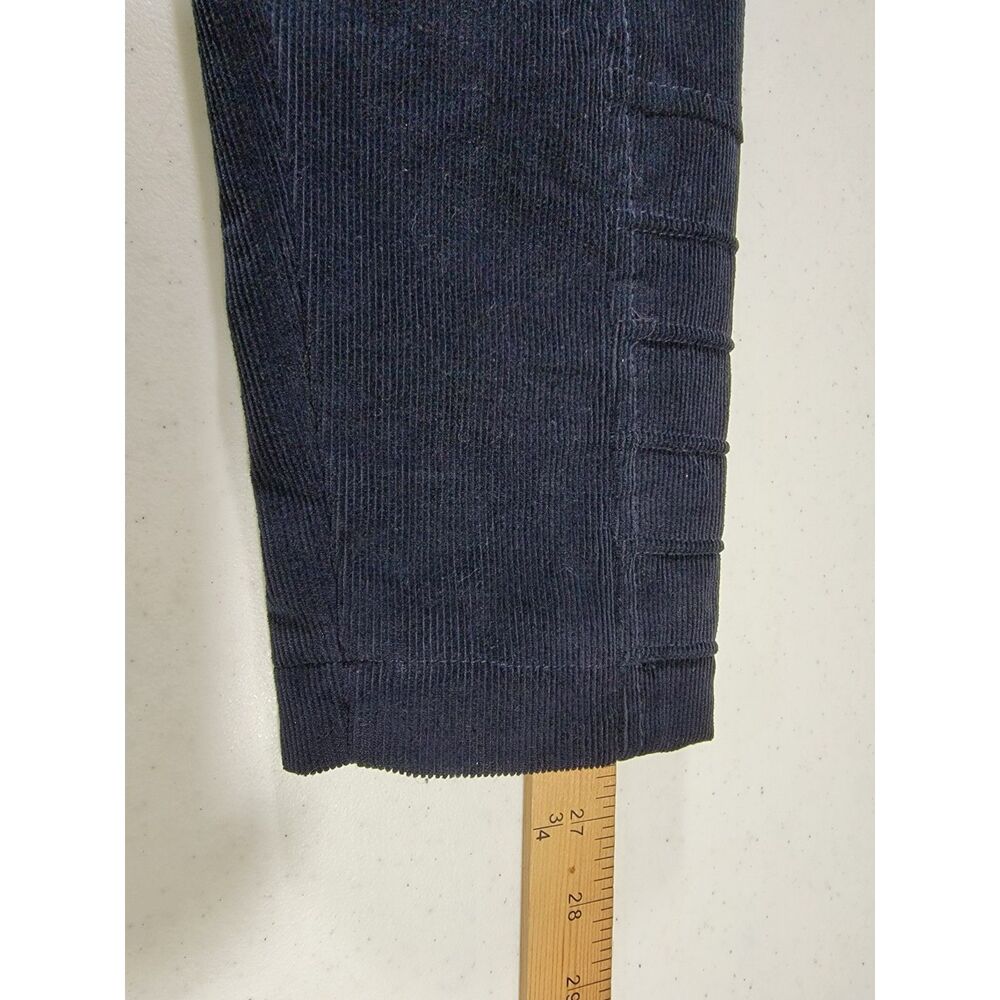 Moda Crise Slim Fit Men's Side Zip Lapel Navy Blazer Jacket - 54R - Picture 4 of 10